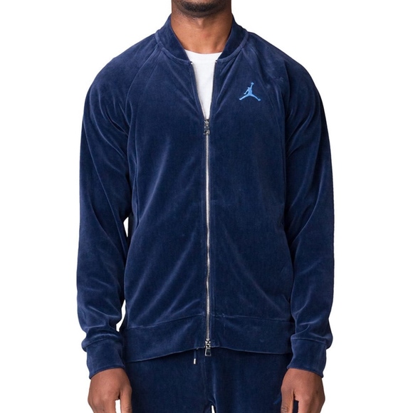 jordan velvet tracksuit